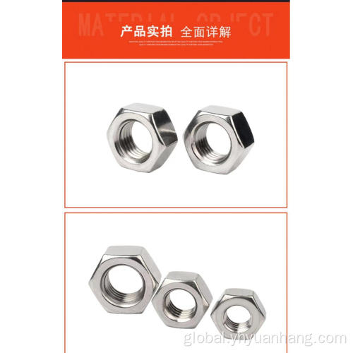 Pan Head Screw saftey hexagon nut for sale Manufactory